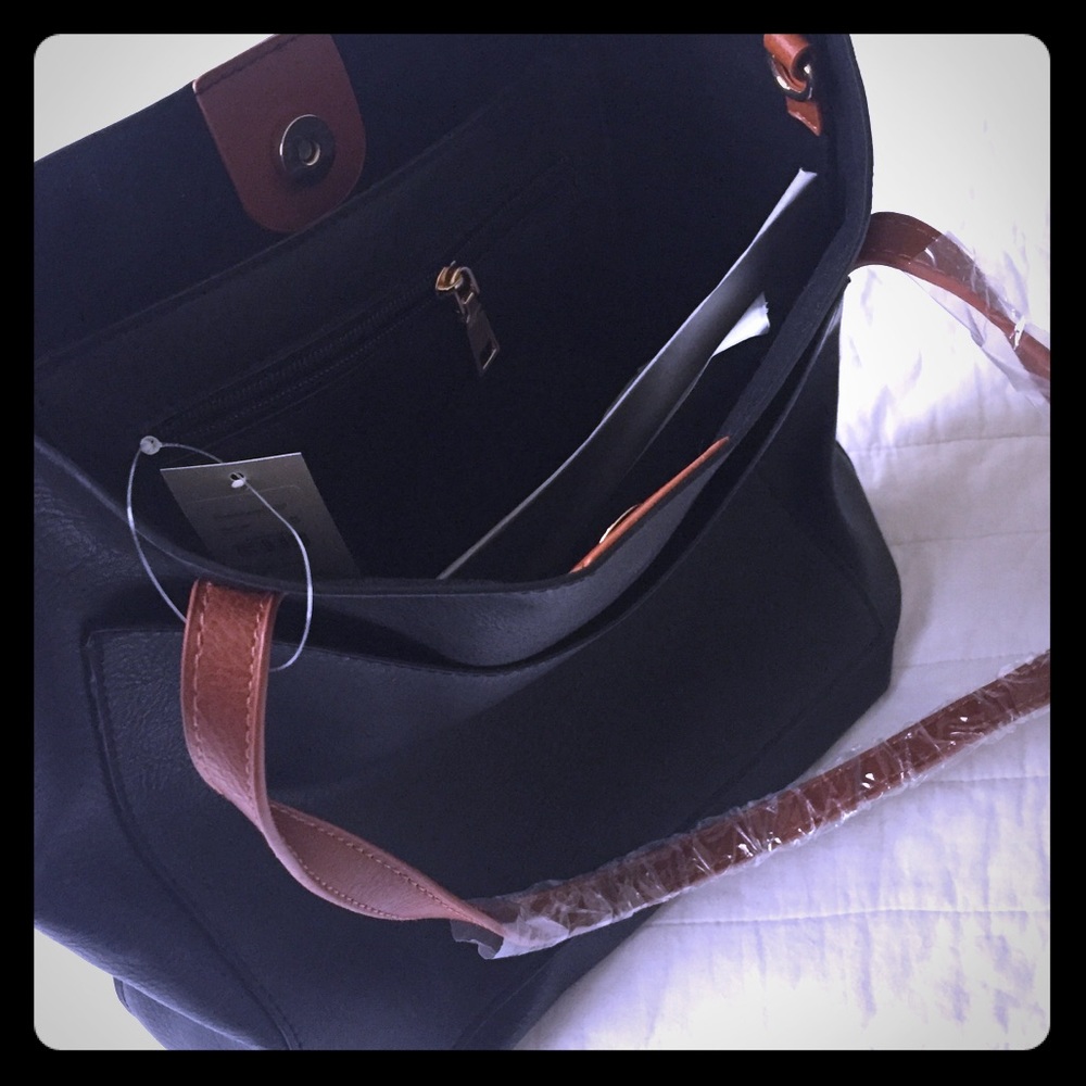 BRAND NEW Francesca’s black school bag